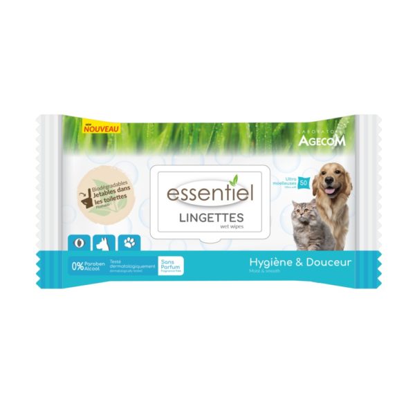 Lingettes Essentiel x50