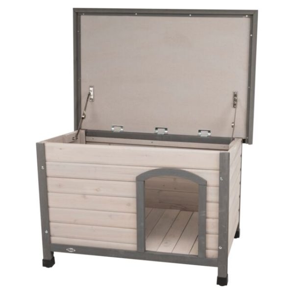 NICHE A TOIT PLAT POUR CHIEN
