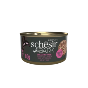 SCHESIR DARK CHAT POULET AVEC JAMBON EN SAUCE