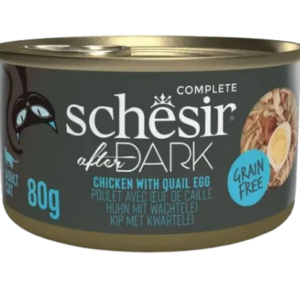 SCHESIR DARK POULET AVEC OEUF DE CAILLE EN SAUCE