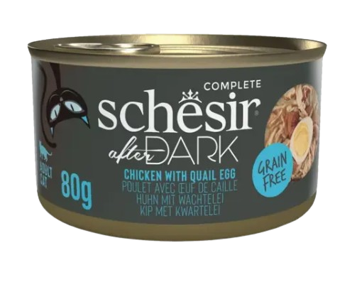 SCHESIR DARK POULET AVEC OEUF DE CAILLE EN SAUCE