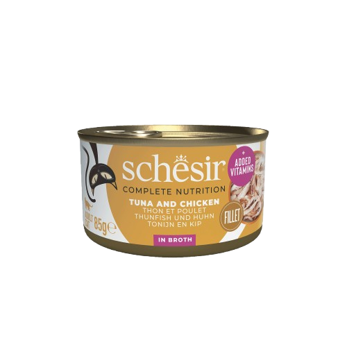 SCHESIR THON AVEC DU POULET EN BOUILLON